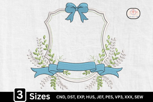 Download Coquet Cow, Monogram Frame - Gram Collection