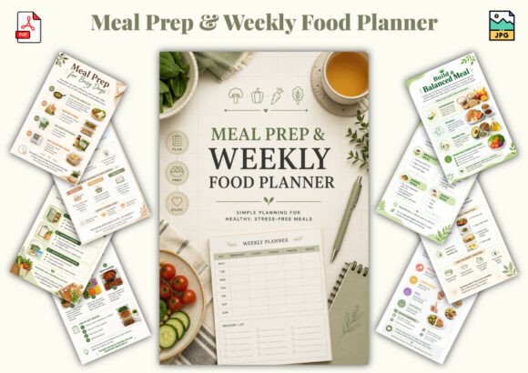 Download Meal Prep &amp; Weekly Food Planner - Food Collection