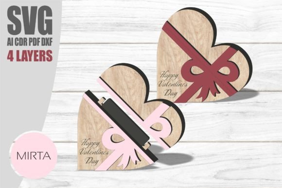 Download Valentines Day Gift Card Holder Svg - Premium Bundle