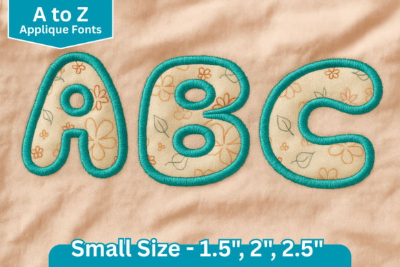 Download Bubblegum StitchApplique Embroidery Font - Embroidery font Collection