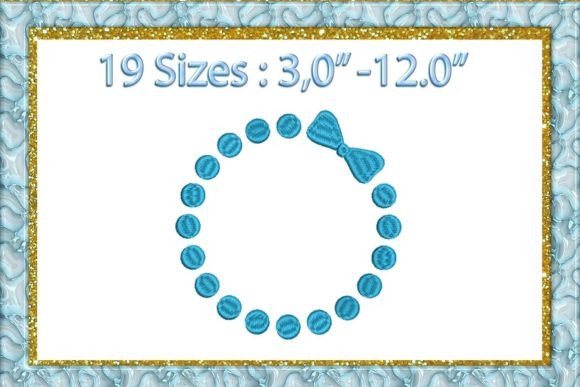 Download Pearl and Bow Monogram Frame - Gram Collection