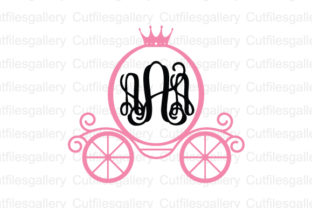 Download Princess Carriage Monogram - Gram Collection